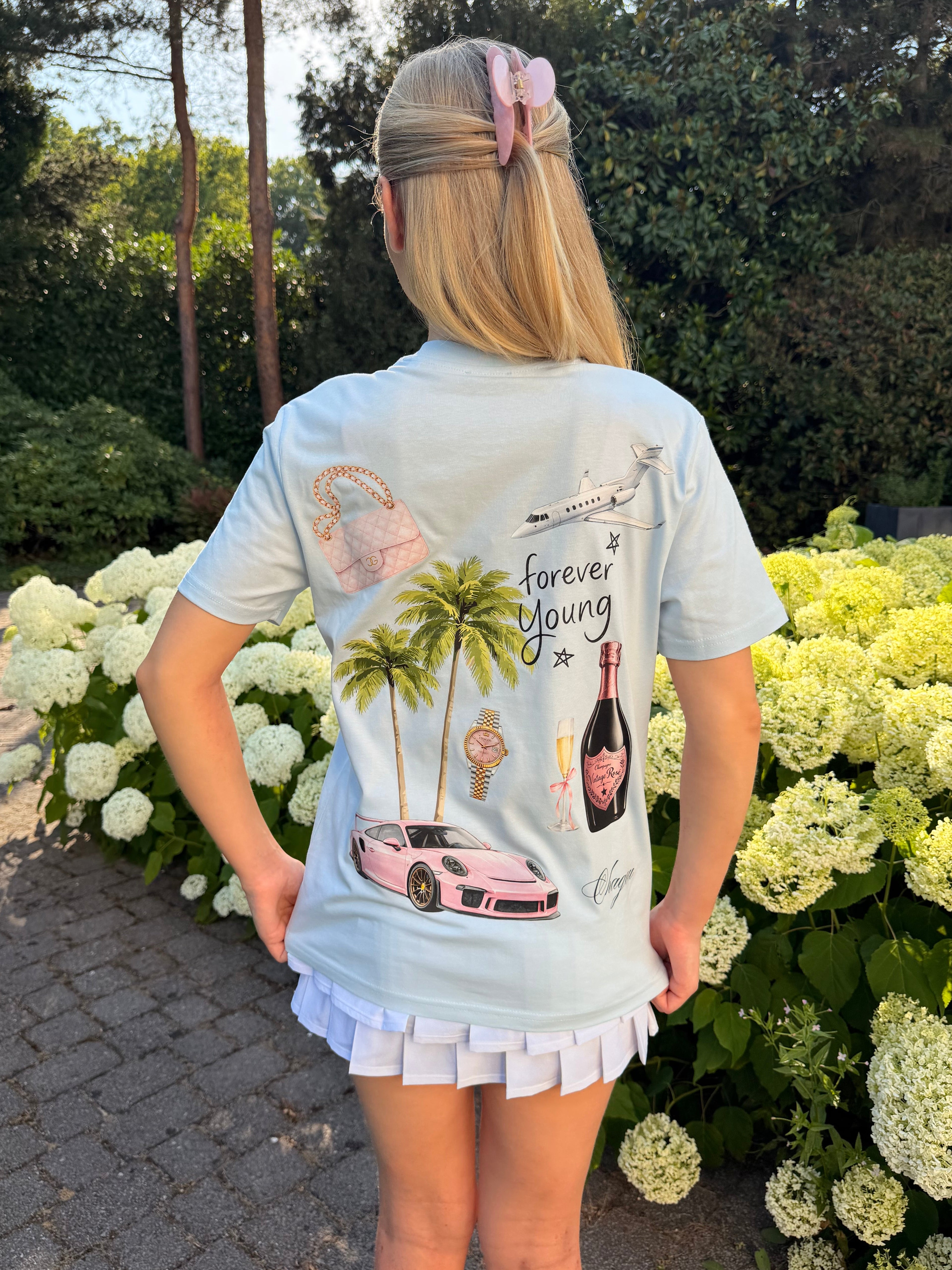 Cotton Candy Blue T-Shirt